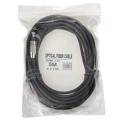 Avis Wewoo Câble Optique 5m, 5mm OD