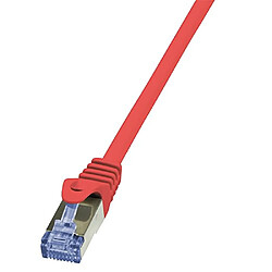 LogiLink Câble Patch CAT6A Rouge