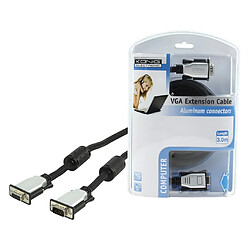 König Câble d'Extension VGA 3M