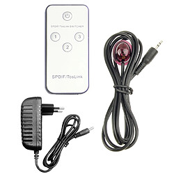 Wewoo Switcher Audio SPDIF Optique Numérique pas cher