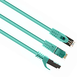 Gembird Câble Réseau Ethernet FTP Cat.6 - Vert 0,5 m