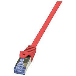 LogiLink Câble Patch CAT6A Rouge
