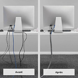 Acheter Fellowes Gaine de câbles Zip - 2m - Argent