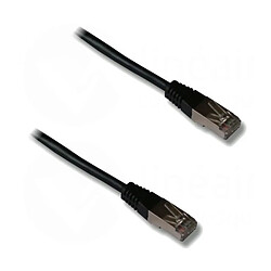 Cable RJ45 Cat.6 Blindé - 10m - Graphite