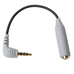 Wewoo BY-CIP Jack Audio 3.5mm mâle vers femelle