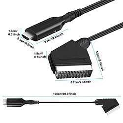 GUPBOO Adaptateur Péritel/HDMI, JL410 pas cher