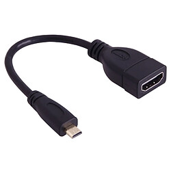Wewoo Câble Micro HDMI vers HDMI 17 cm