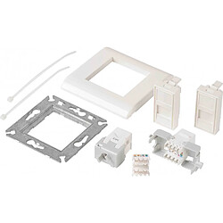 Hexakit Prise RJ45 HI 2120/24 - Blanche