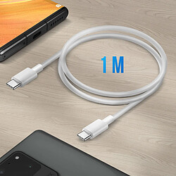 Avizar Câble USB-C 1m - Blanc pas cher