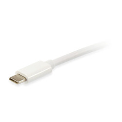 Câble USB 3.2 Type-C 1m Blanc