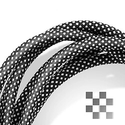 Moxie Câble Lightning 2m Noir Nylon Tressé pas cher