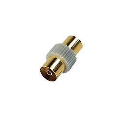 APM Adaptateur Coaxial Femelle 9mm/Femelle 9,52mm