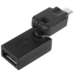 Acheter Wewoo Adaptateur pivotant USB 360° - Noir
