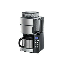 Russell hobbs 25620-56 - Noir Cafetière électrique avec broyeur intégré - filtre permanent - écran d’affichage - programmable - arrêt automatique - 1000 W - café en grain