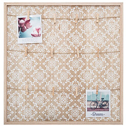 Atmosphera Porte photos corde effet bois Ethnique