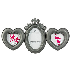 Atmosphera Pêle-Mêle 3 Photos Romance Gris