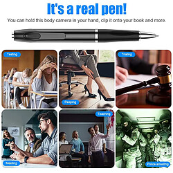 Avis Yonis Caméra Espion Wifi Stylo 1080p Surveillance Discrète + SD 16Go