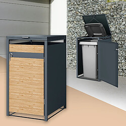ML-Design ML Design Modern Living Abri poubelle 240L - Anthracite Mélèze