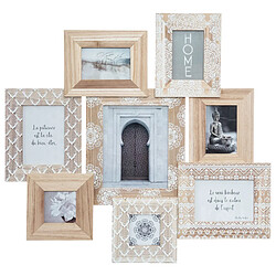 Atmosphera Pêle-mêle ethnique Moly - 8 Photos - Marron