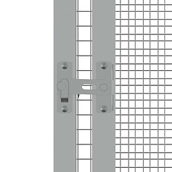 Acheter vidaXL Cage Gris 302,5x324,5x211,5 cm