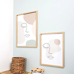 Acheter Paris Prix Cadre Photo Déco Arty 45x60 Beige et Blanc