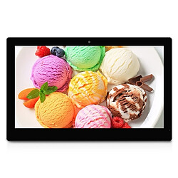 Cadre Photo Numérique 18,5 Pouces Connecté Tactile Android WiFi BT Album Photo + SD 16Go YONIS