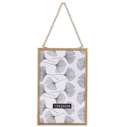 Urban Living Cadre photo à suspendre design Gold Home MM - Doré