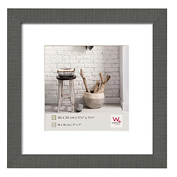 Walther Design Cadre photo Home 30x30 cm - Gris