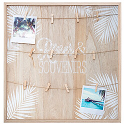 Atmosphera Porte photos corde effet bois Ethnique - Rêves