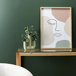 Paris Prix Cadre Photo Déco Arty 45x60 Beige et Blanc pas cher