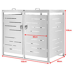 Acheter En.Casa en_casa Cache Poubelle Extérieur Fahrenwalde