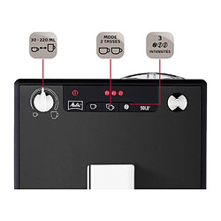 Avis Melitta E950-544 - Noir mat