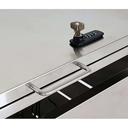 Mendler Cache-Poubelle 2 Bacs HWC-E83