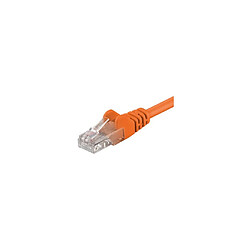 Câble UTP CAT 5-100 1m orange