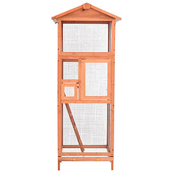 Acheter Helloshop26 Cage à oiseau - Bois de sapin - 68 x 62 x 166 cm