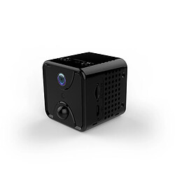 Chrono Mini Caméra Espion 4K WiFi - Noir Mini caméra espion - 4K HD - Vision nocturne - Détection mouvement - Infrarouge