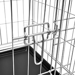 Helloshop26 cage galvanisée 3702024