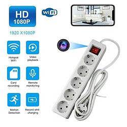 TOTALCADEAU Multiprise caméra espion - HD 1080P