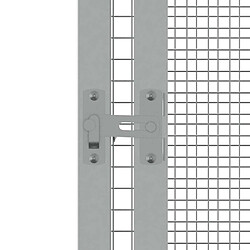 Acheter vidaXL Cage Gris 213,5x217,5x211,5 cm