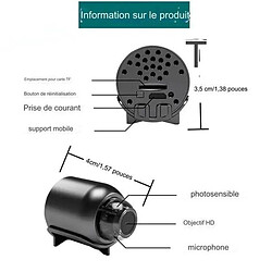 Acheter Totalcadeau Micro Caméra surveillance HD