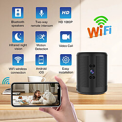 Avis Yonis Enceinte Bluetooth Camera Espion Wifi Full HD+64 Go