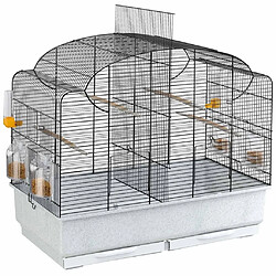 FERPLAST Cage à Oiseaux Canto - 71x38x60.5 cm