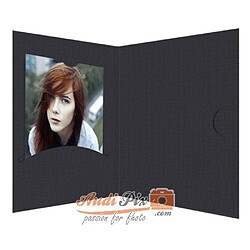 Daiber 100x Portefeuille Photo Passeport - Noir