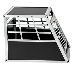 Helloshop26 Cage de transport - Aluminium