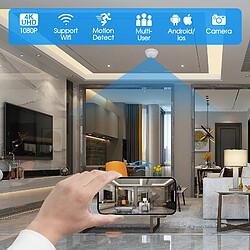 Yonis Détecteur Fumée Caméra Espion Wifi