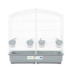 ZOLUX Cage Eco Oiseaux Cati - Blanc/Gris