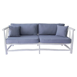 Concept Usine Fauteuil Tika en teck - 3 places