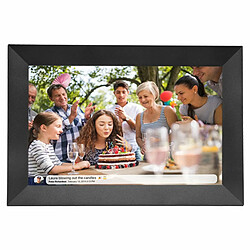 Denver Electronics Cadre Photo Numérique 10,1" Wi-Fi - Noir