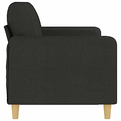 Acheter vidaXL Canapé 3 places - Noir