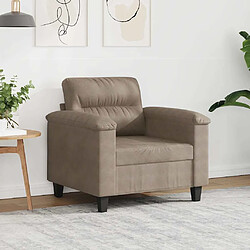 VidaXL Chaise de Canapé Taupe